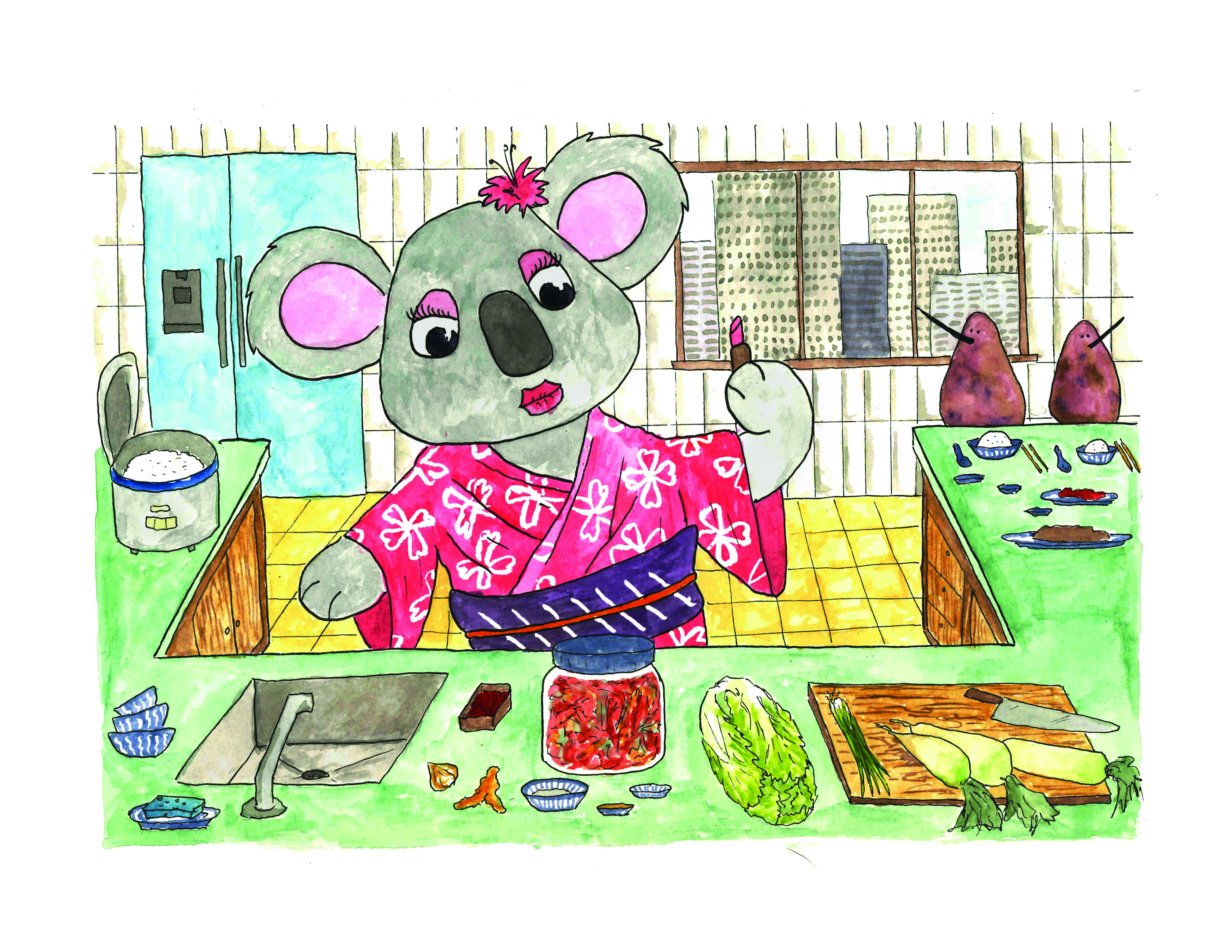 <span>Kaelen the kimonoed koala..:</span> 